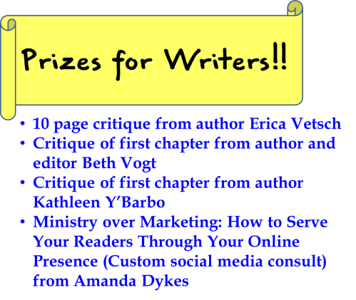 Writer Prizes!!